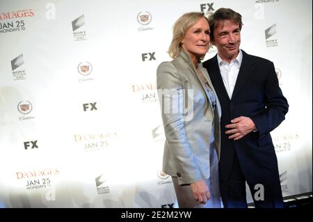 Glenn Close und Martin Short besuchen Staffel 3 Premiere von FX`s damages und DVD Veröffentlichung von Staffel 2 in New York City, NY, USA, am 19. Januar 2010. Foto von Mehdi Taamallah/ABACAPRESS.COM Stockfoto